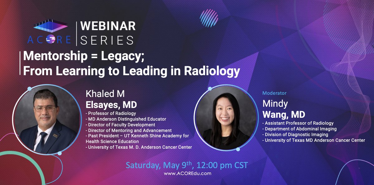 Academy of Online Radiology Education tweet media