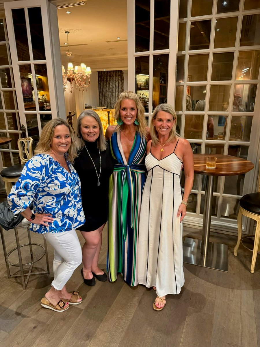 PepperWRealtor's tweet photo. Enjoyed taking the Kentucky Derby to Charleston to celebrate one of my college besties, Lauren, turning 50!! These ladies have been "my tribe" for over 30 years; looking forward to racing into our 50s together. 

#thisis50 #genxturns50 #kentuckyderby #charleston #ugabesties https://t.co/MWBJjx6qBf