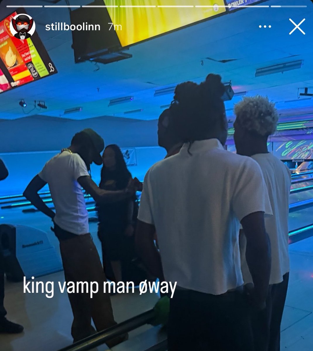 staytunedgg's tweet photo. Playboi Carti spotted bowling with Young Thug 👀 https://t.co/7RToNA7Peu