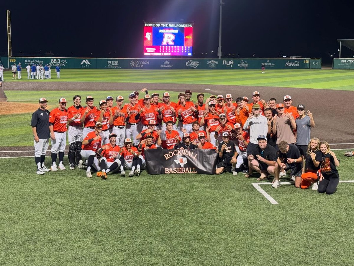 Rockwall Yellowjackets Baseball tweet media