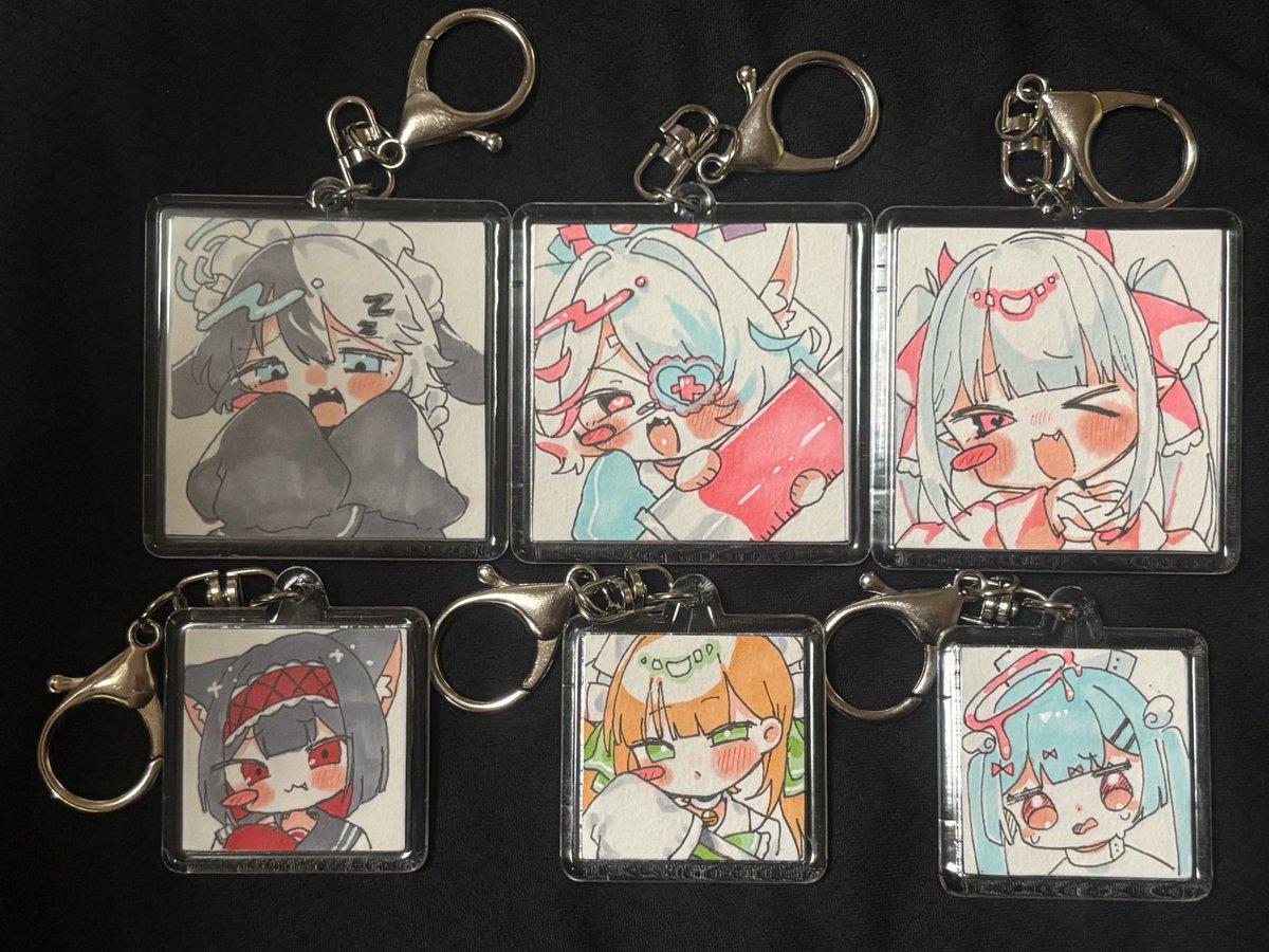 デザフェス63 1.色紙はこんな感じのが6種‼️(サイン付き‼️) 2.原画