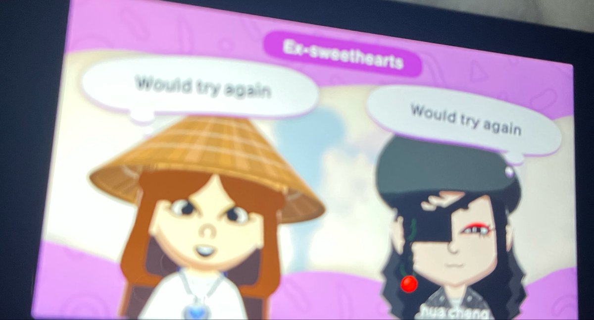 onisdiary's tweet photo. They had the gall to break up; so I forced them on a mini island together https://t.co/wTyMnEb7lk