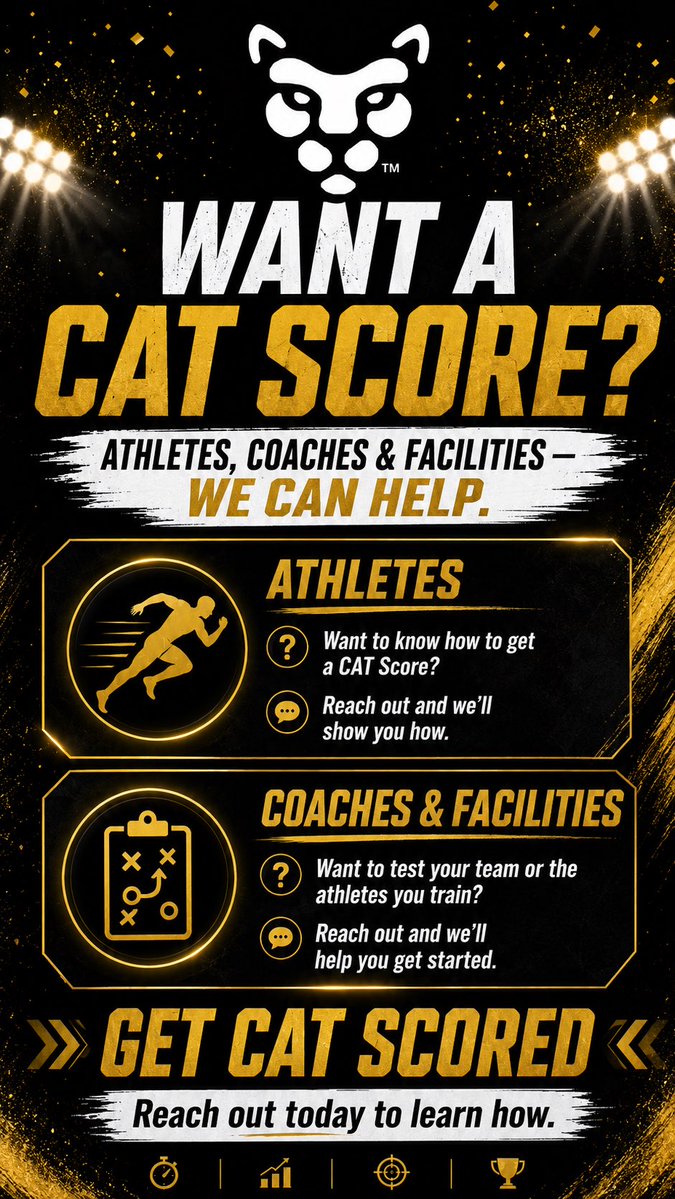 CAT - Combine Athleticism Testing tweet media