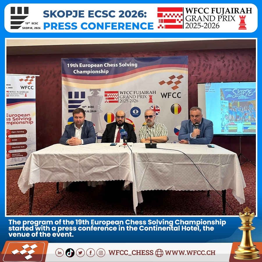 WFCC – World Federation for Chess Composition tweet media