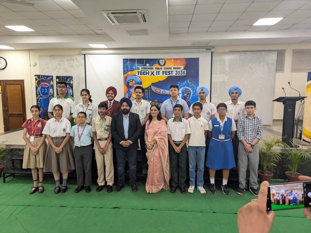 SGGSNSS1CHD's tweet photo. @sggscps @SGGSNSS2Chd @NssChandigarh @StateNSScellCHD @ChandigarhNss 

09 May, 2026

Students of SGGS Collegiate Public School participated in AI and Tech Fest 2026 at YPS School Mohali Today. https://t.co/qXHh8nU1xK