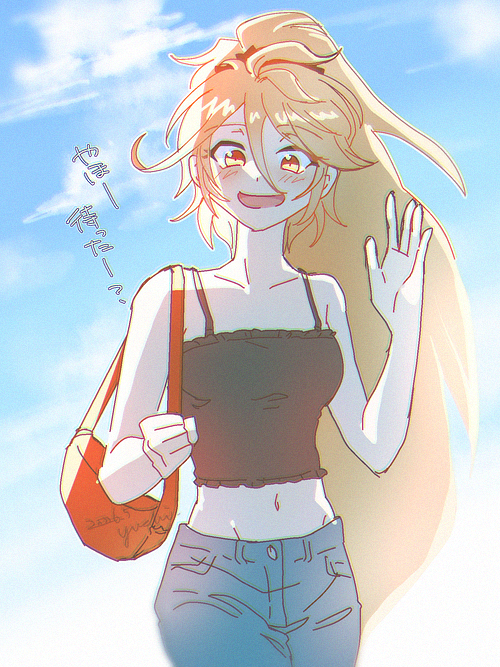 nayota6324's tweet photo. 絵を描いてなさすぎるのでなにかを描こうと思ってできたのが夢絵みたいなやつで… https://t.co/Q1pac3NFP0