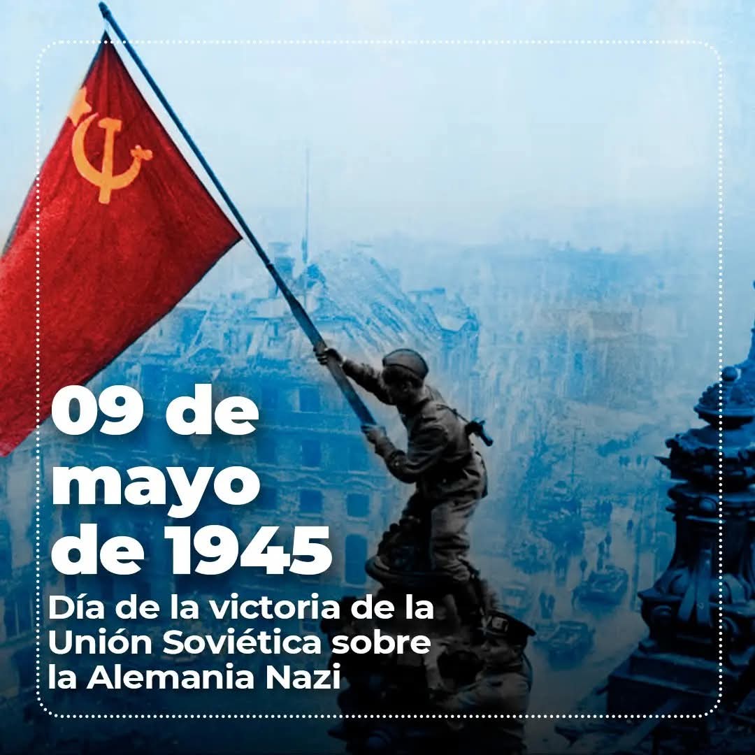 AbelPrieto11's tweet photo. Este 9 d mayo debemos rendir homenaje al Ejército Rojo y a los pueblos d la antigua URSS,  vencedores, a costa d enormes sacrificios, d la Alemania nazi, y convocar a las personas dignas del mundo a luchar vs el monstruo del fascismo, q se multiplica en todas partes. ¡No pasarán! https://t.co/FhB3zP3ub5