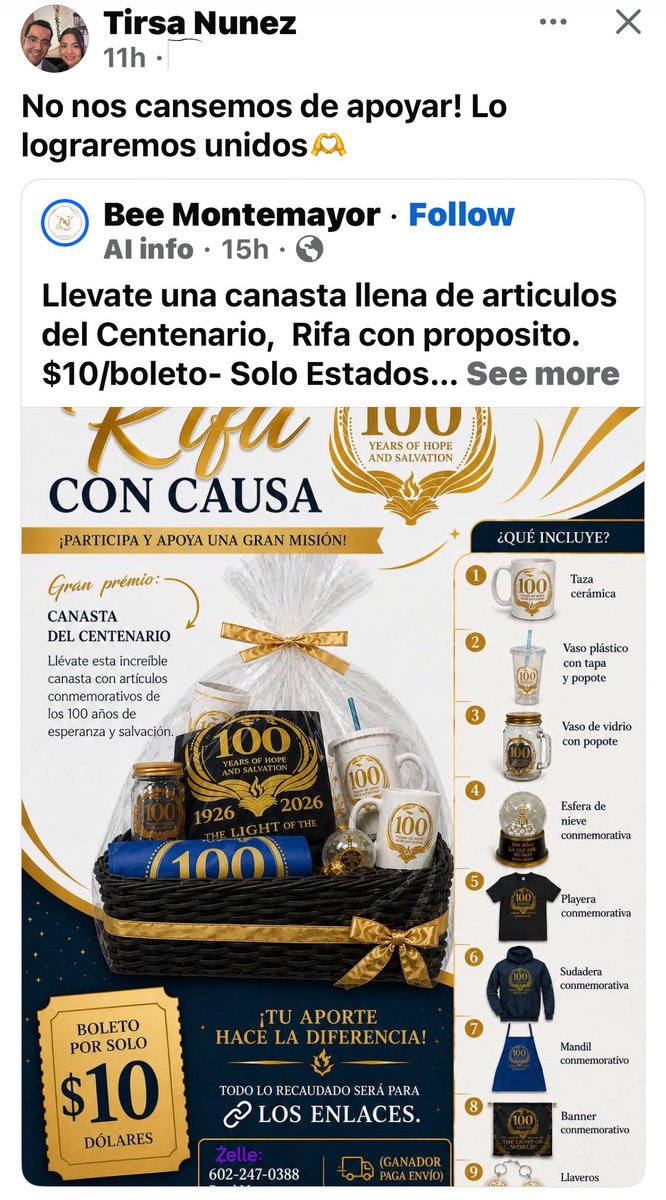 Unidos ? How much has the family Joaquin donated ? With all the money they’ve stolen from the members throughout the years the amount should have already over pass the $5 million mark. How about selling your Florida home  that sits empty to support your own fucking husband .