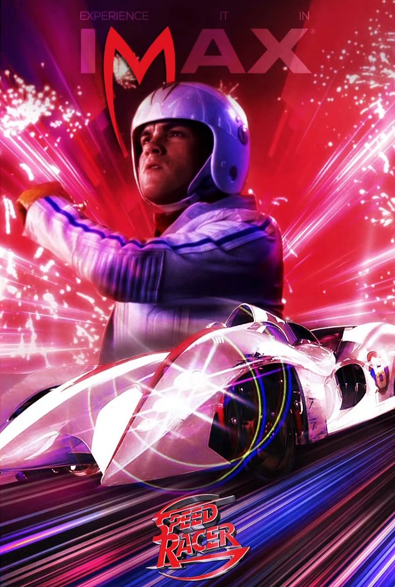 KendallFireV2's tweet photo. HAPPY 18TH ANNIVERSARY TO SPEED RACER! 🎉🏁 Best movie of all time and I won't argue about it https://t.co/89vECAWJdu