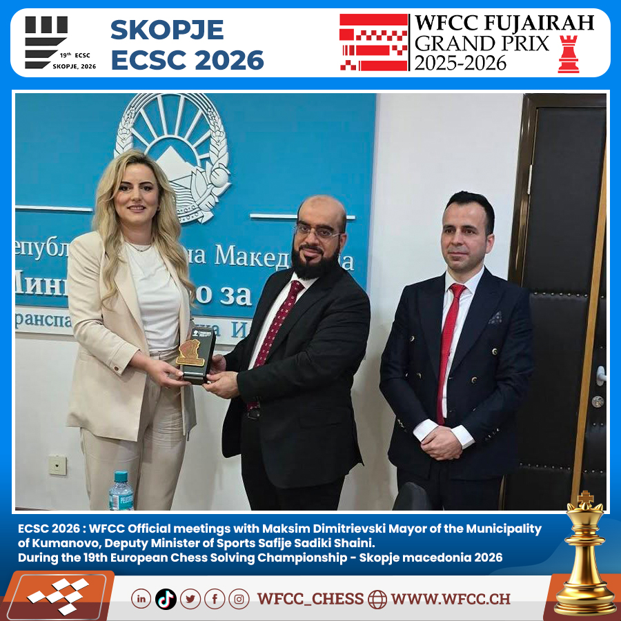 WFCC – World Federation for Chess Composition tweet media