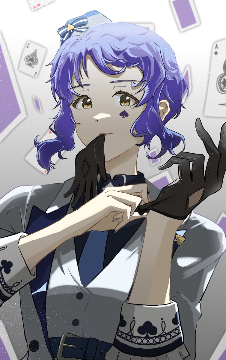 名刺用に描いたSHIMMER瑞希です
お納めください