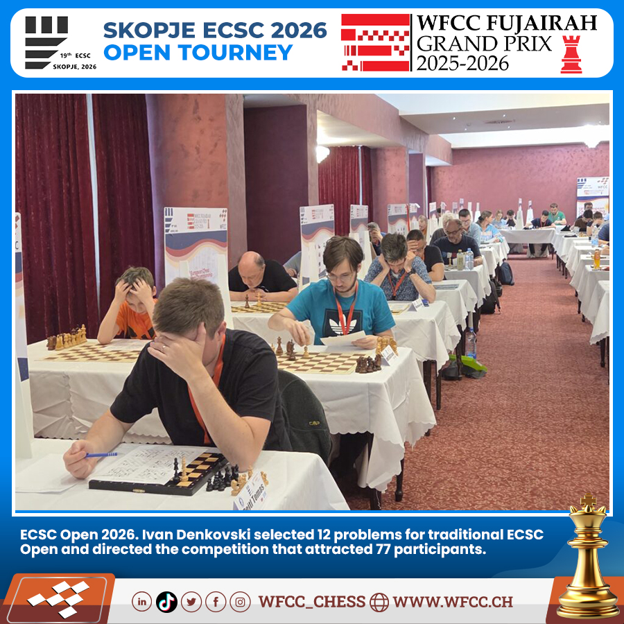 WFCC – World Federation for Chess Composition tweet media