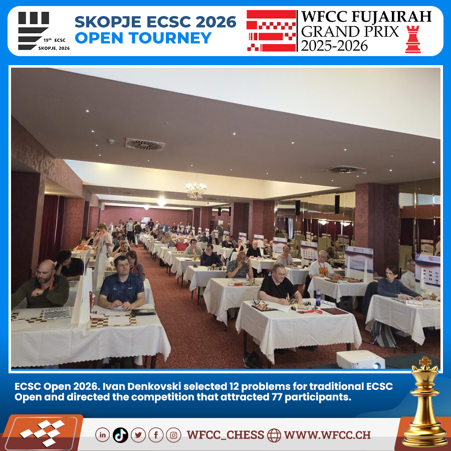 WFCC – World Federation for Chess Composition tweet media