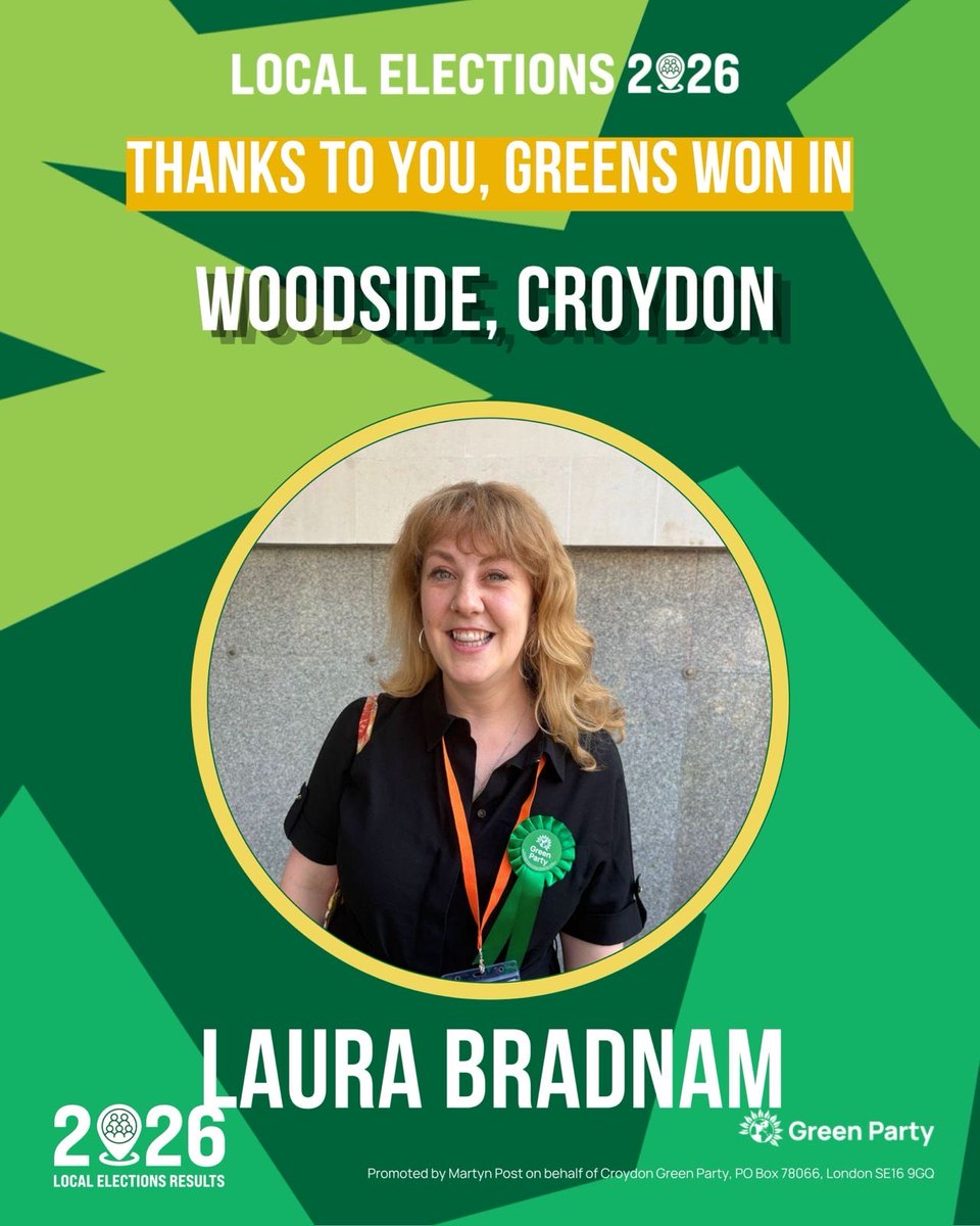 Croydon Green Party tweet media