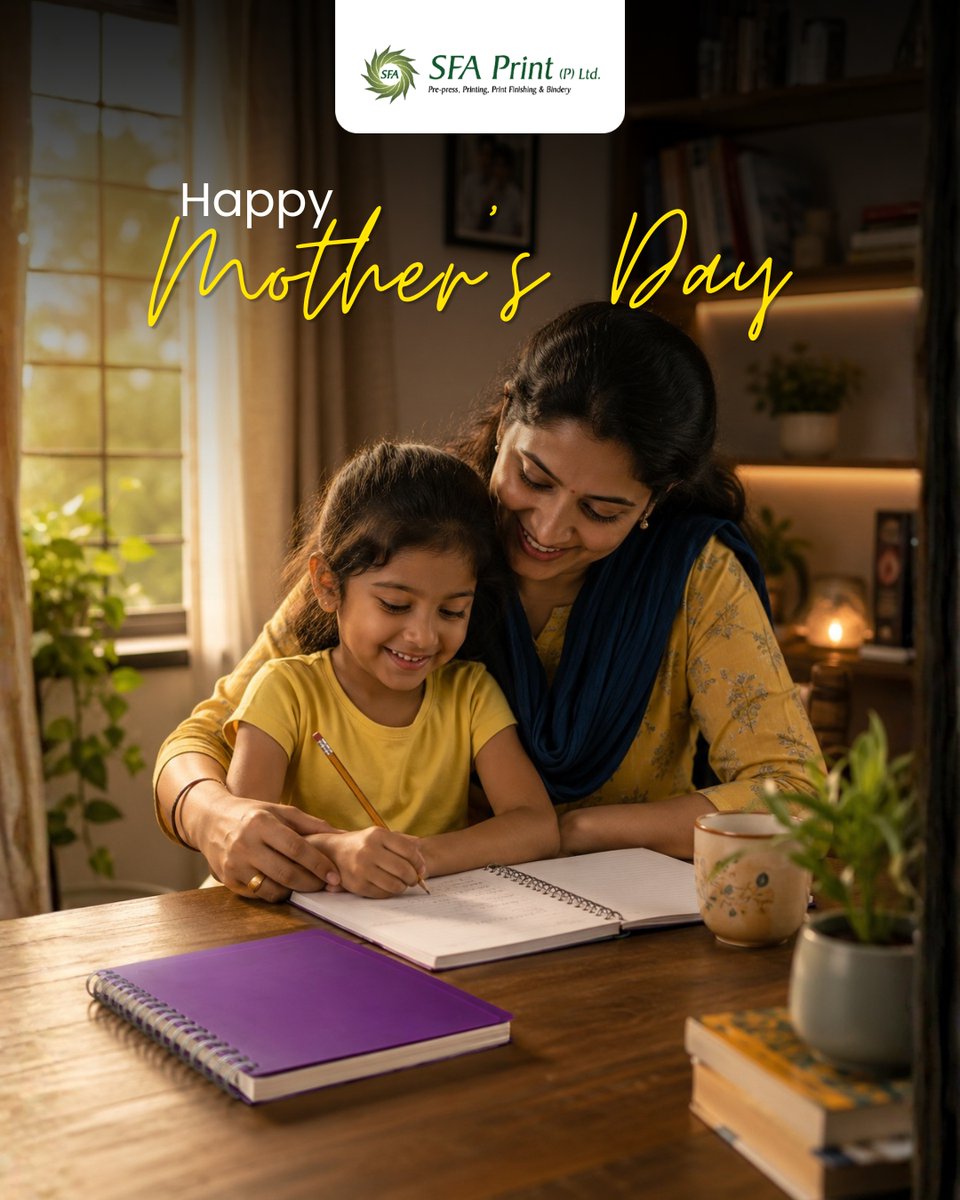 SFA_Print's tweet photo. Celebrating the love, strength, and care of every mother 💛🌸

Happy Mother’s Day from SFA Print Pvt. Ltd. 💐✨

#HappyMothersDay #SFAPrint #MothersLove #CelebrateMothers #FamilyFirst https://t.co/uNBcAAlwe4