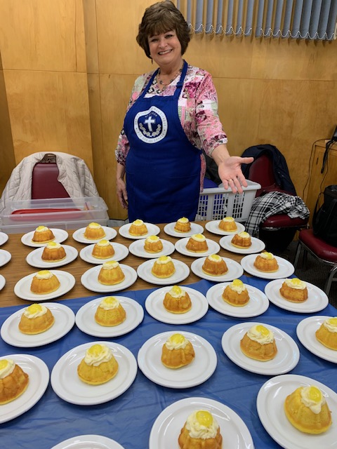 frjohnlemire's tweet photo. The Sacred Heart CWL is ready to welcome you to their annual Mother's Day Tea &amp; Bake Sale. Doors open this morning at 11:30 A.M. Always a great gathering and all are welcome. Come and join us. https://t.co/w6NcVw7AfD