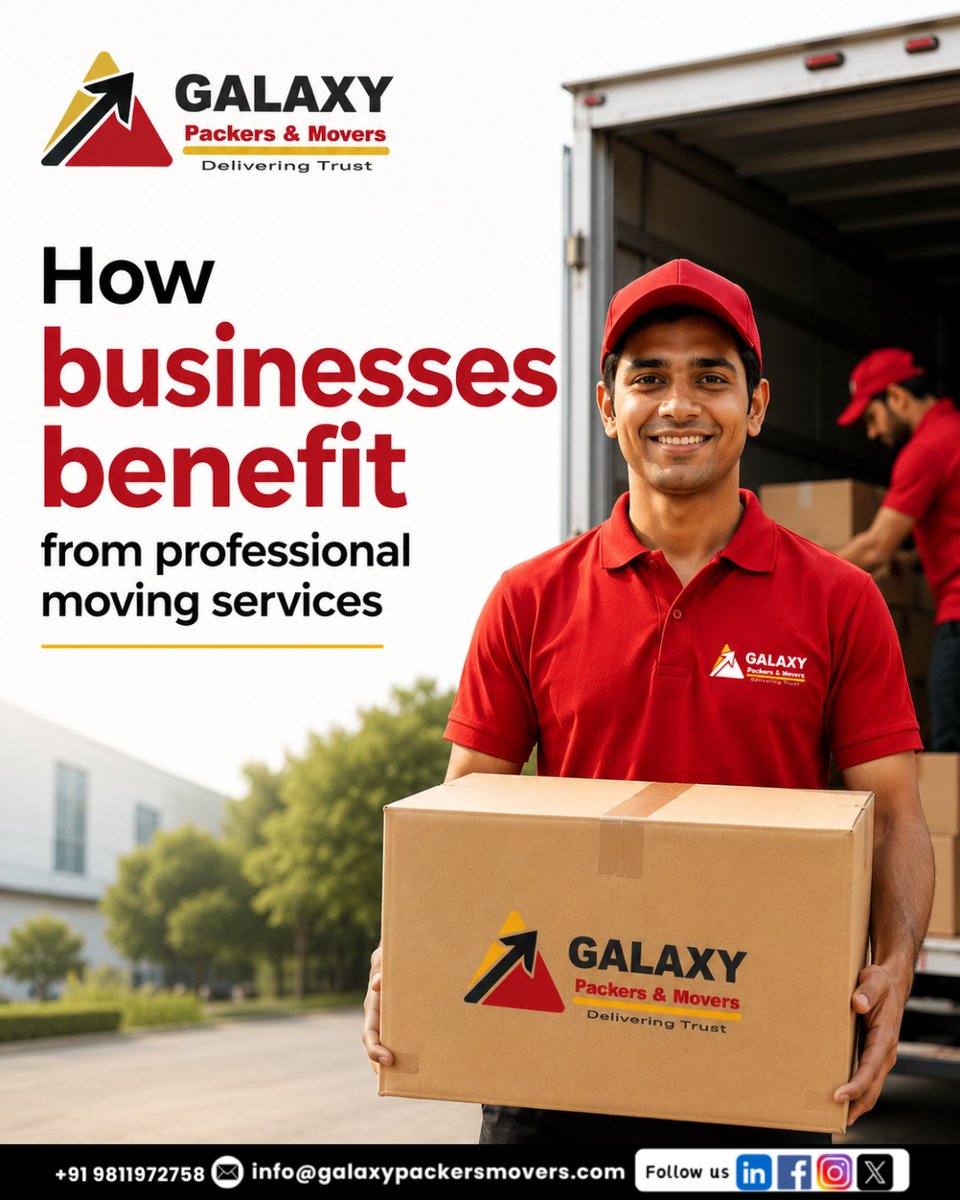galaxy_packers's tweet photo. Business relocation is not just about moving offices โ itโs about ensuring continuity, efficiency, and minimal disruption. ๐ฆ๐ข
Read our latest newsletter:
https://t.co/U5OOEX4RNQ
#GalaxyPackersMovers #BusinessRelocation #OfficeShifting #CorporateRelocation #PackersAndMovers https://t.co/6UIYR4Ywfk