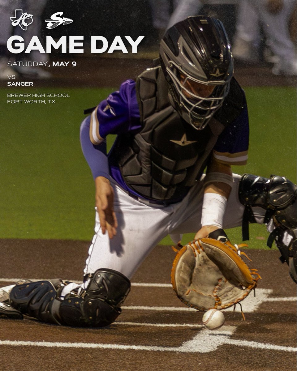 AlvaradoSports1's tweet photo. ‼️⚾️ AREA CHAMPIONSHIP ⚾️‼️

🗓️ Saturday, May 9th
📍 Brewer High School | Fort Worth, TX
🆚 Sanger
🕰️ 1 PM

Baseball will be playing in game 3 of the series for the Area District championship tonight, make sure to come out and support your Indians!

#AlvaradoExcellence #TR1BE https://t.co/ufMv7RQVCm