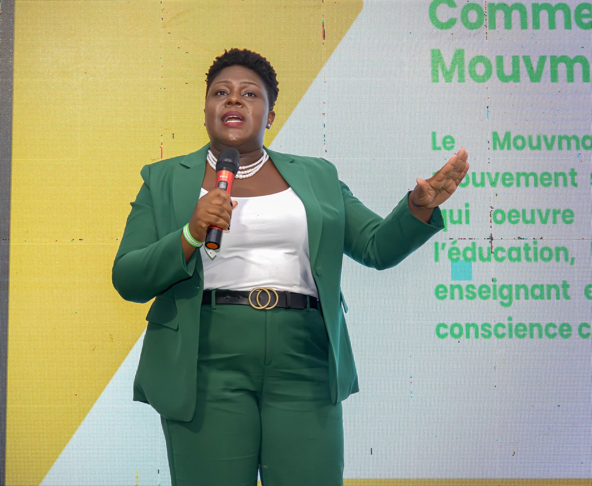 myriam_vil's tweet photo. Première journée de formation à l’intention des cadres du Parti dans le département du Nord.
Honorée d’avoir présenté le Mouvman Anseyan EDE à l’occasion de cette importante activité de formation et de renforcement organisationnel.@anseyan_ede https://t.co/y8QuyaXXiG￼ https://t.co/YlbCk3Nq1h