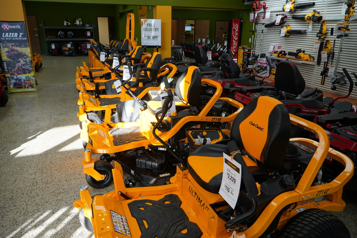 Weingartz's tweet photo. Upgrade your mower this season.

Right now, save on prior year Cub Cadet Ultima Series zero turn mowers.

Up to $600 off select models

✔ Smooth zero-turn maneuverability
✔ Comfortable ride and powerful performance

📅 Offer ends May 13th

https://t.co/OOqV1FxNl8 https://t.co/W29niDRaiZ