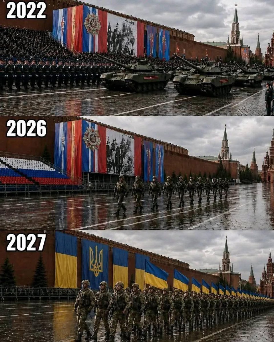 I hope to receive an invitation for 2027.
Following May 8, 1945, and 1991, 2027 will mark the complete liberation of Europe.