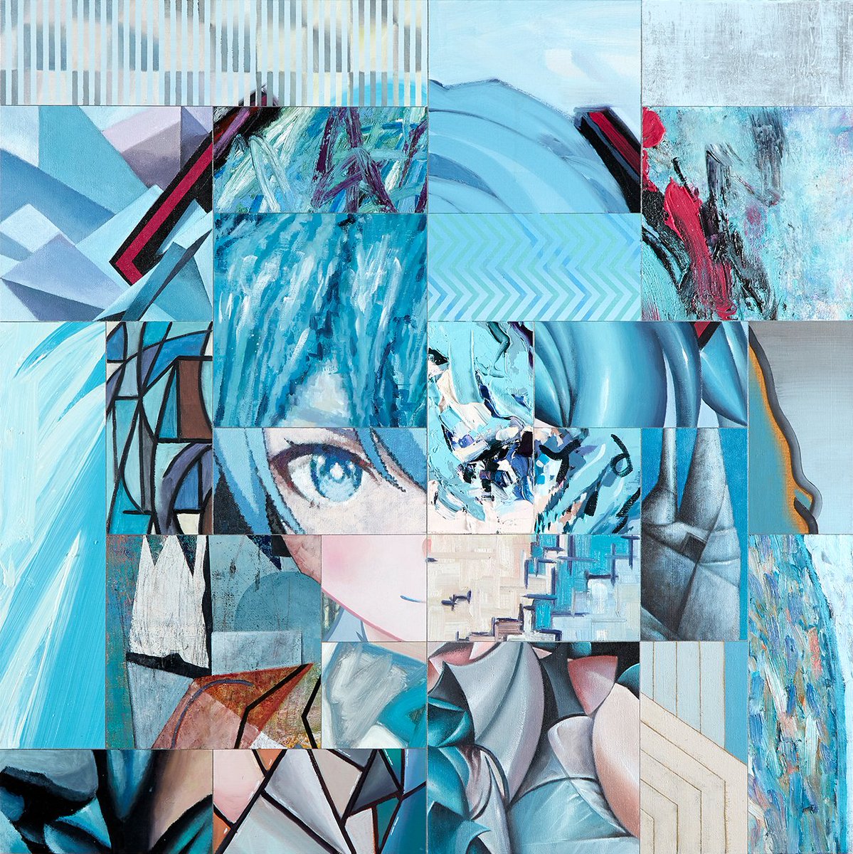 A exposição de arte contemporânea ART OF MIKU voltou 🩵✨️

E com ela belíssimas obras, como essa de Kotaro Hoshiyama: 

artofmiku.com