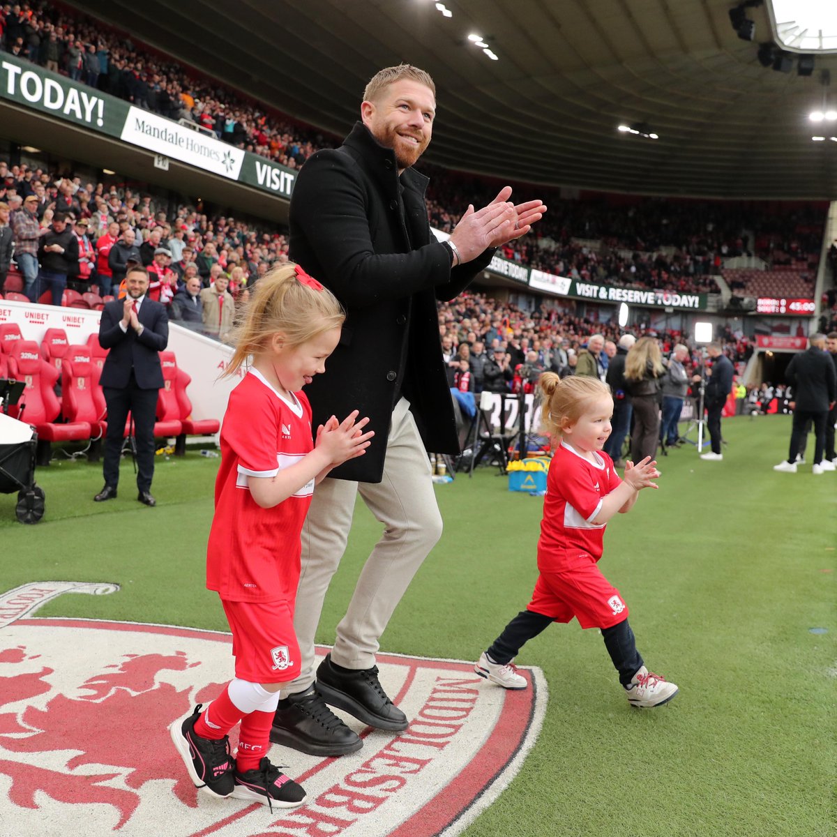 Boro's tweet photo. Brilliant to see you back, lads 🙌 https://t.co/matUQLqXfa