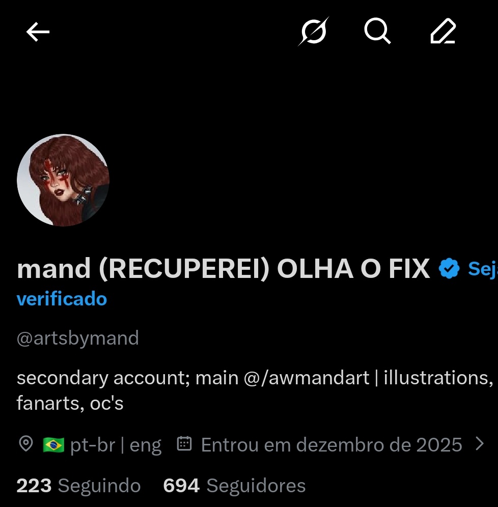 mand (RECUPEREI) OLHA O FIX tweet media