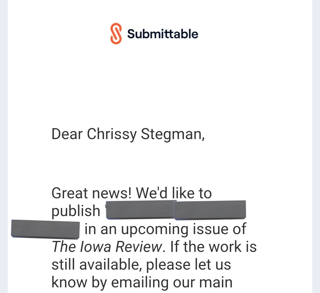 Chrissy Stegman tweet media