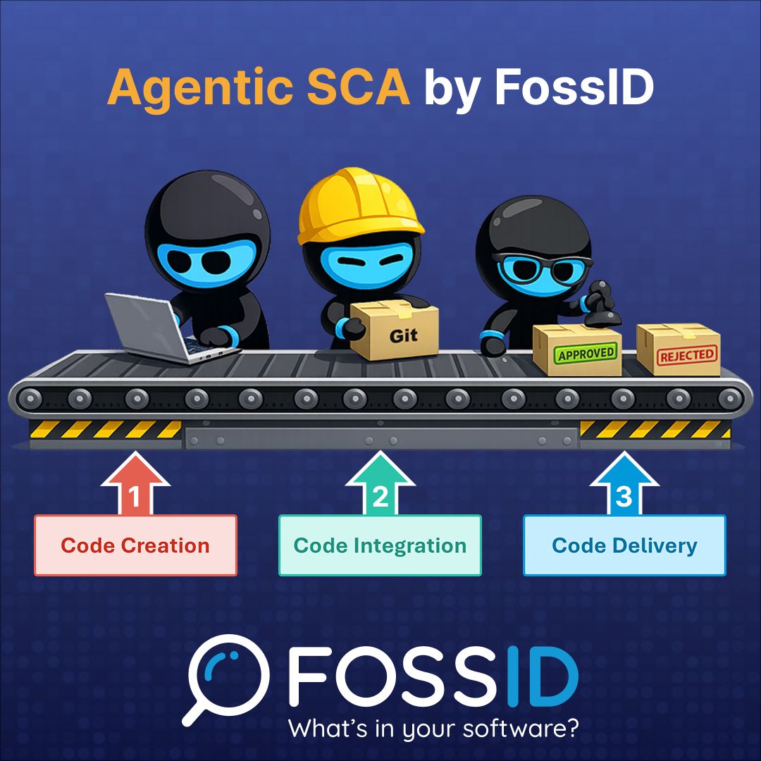 FOSSID_AB's tweet photo. What's In Your Software?

Agentic SCA by #FossID ensures you have complete visibility throughout the software lifecycle. (1/3) https://t.co/vL7EIjOYyt