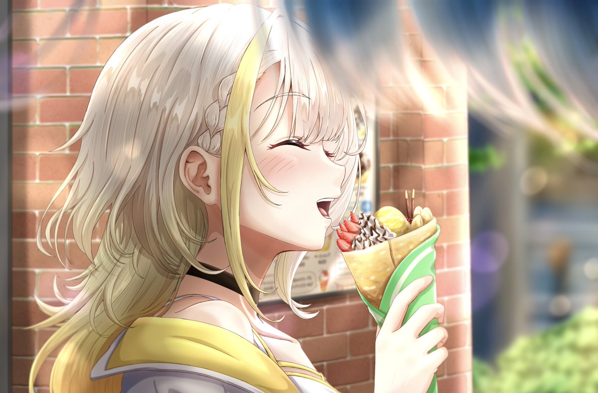 shigure_264's tweet photo. #紡乃世詞音誕生祭2026
お誕生日おめでとう！クレープをどうぞ https://t.co/rwp3uCjfYq