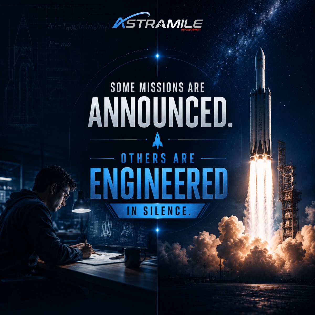 AstraMileSpace's tweet photo. Some missions are announced.
Others are engineered in silence. 🇮🇳🚀
India’s aerospace future is already being built.

#NewSpaceIndia #IndianAerospace #SpaceTechIndia #DeepTechIndia https://t.co/DEIzpLwPV5