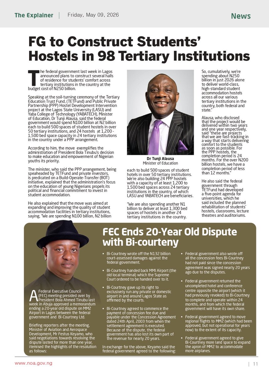 National Orientation Agency, Nigeria tweet media