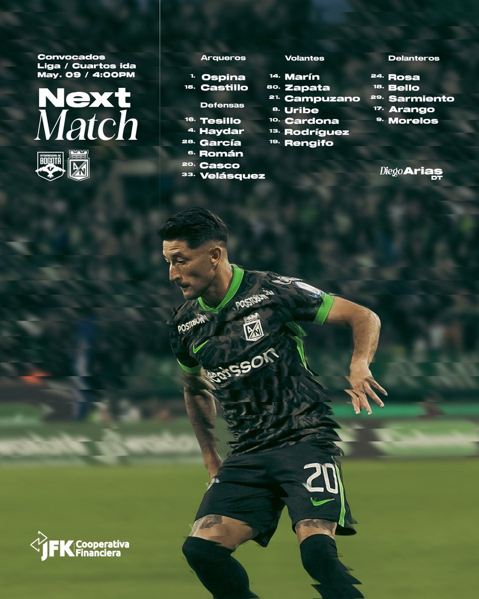 Atlético Nacional tweet media