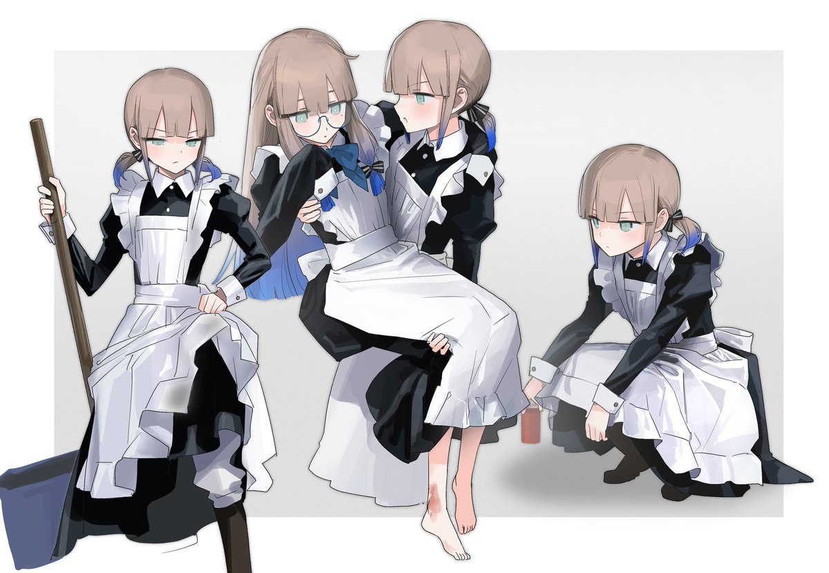 Goosesletter's tweet photo. メイド https://t.co/fWgJeyU7J5