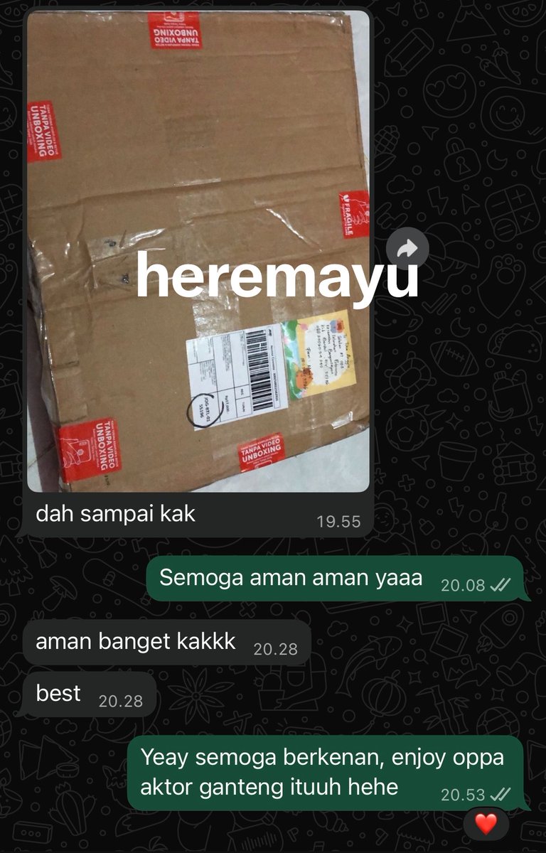 heremayu's tweet photo. Cust Testimoni ✨ https://t.co/qFyGicqdbw