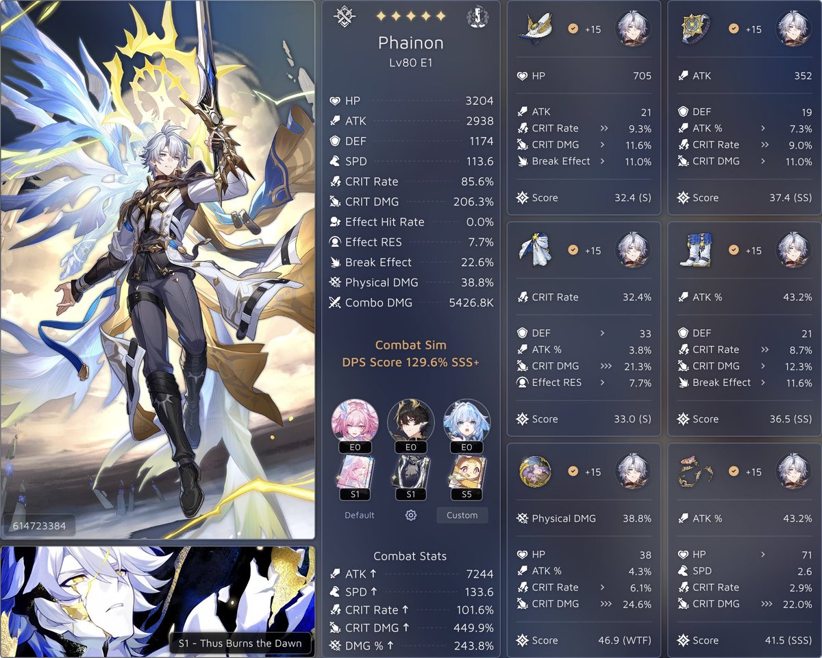173Bash's tweet photo. @kazjire They have to make them come both at the same time…
Atleast i just need 1 dupe more for phainon and then the rest can go for cyrene https://t.co/rCxQNrVm0W