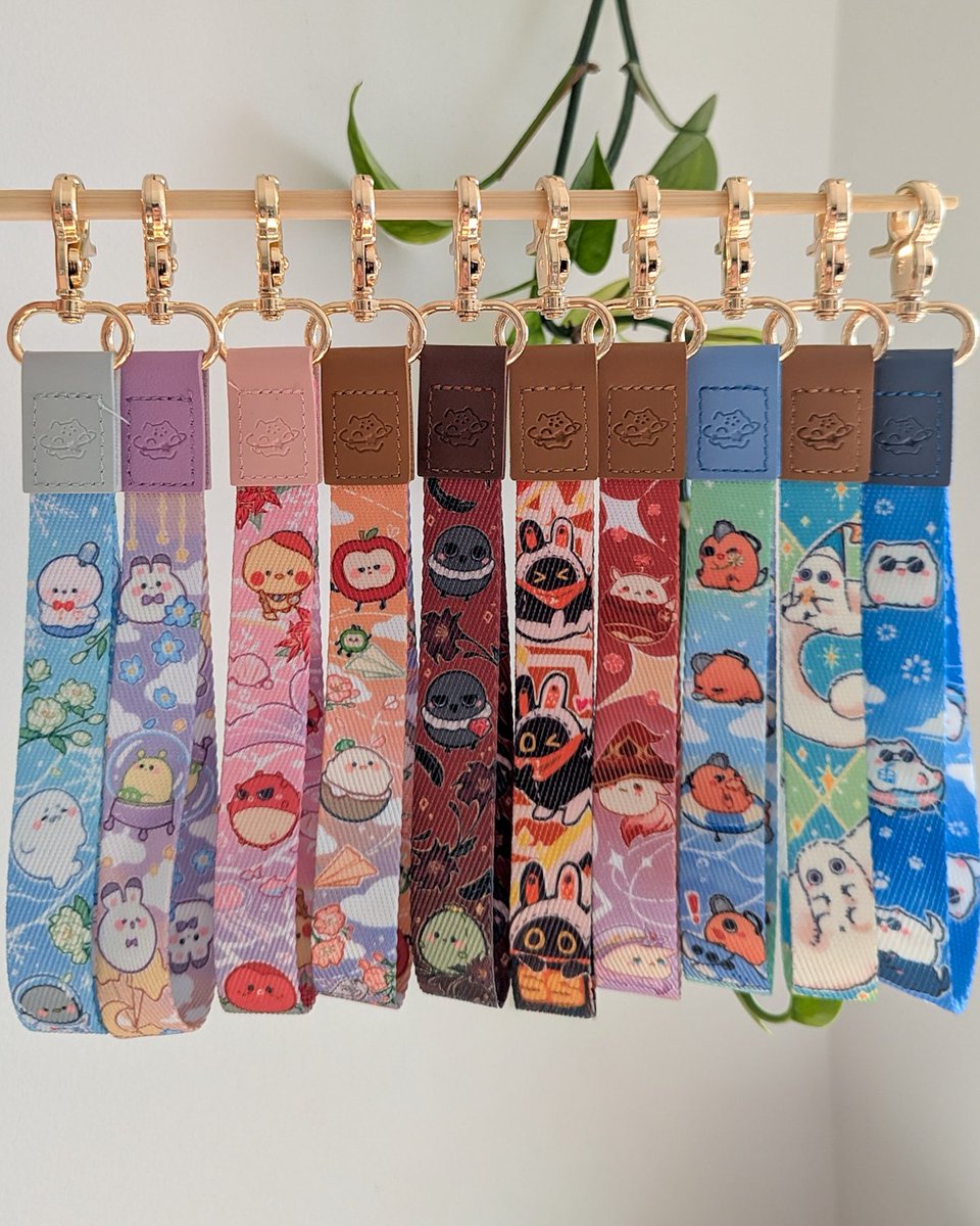 All the wristlets look so nice lined up together 🥺