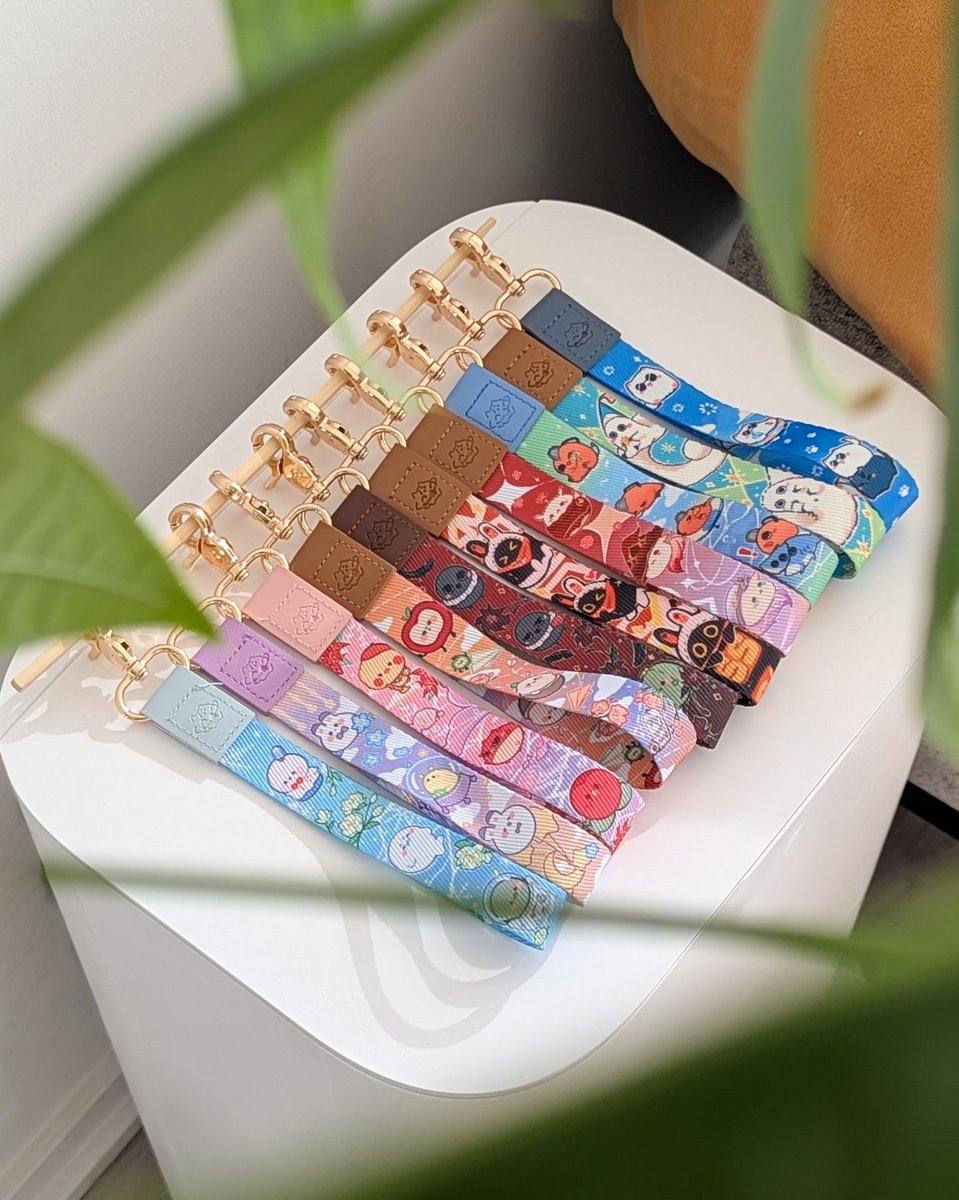 All the wristlets look so nice lined up together 🥺