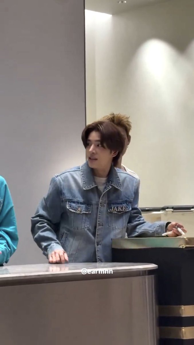 jake for cafe event!🤍 #JAKE #제이크 #ShopeexEnhypen2026