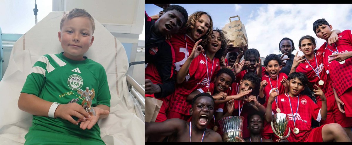 🇫🇷 | Un niño francés de 9 años tuvo que ser hospitalizado tras recibir una brutal paliza durante un partido de fútbol a manos de un equipo multicultural. 

Matthéo, jugador del Auchy-les-Mines, fue derribado y pateado por parte de cinco jóvenes jugadores de Creil, un equipo
