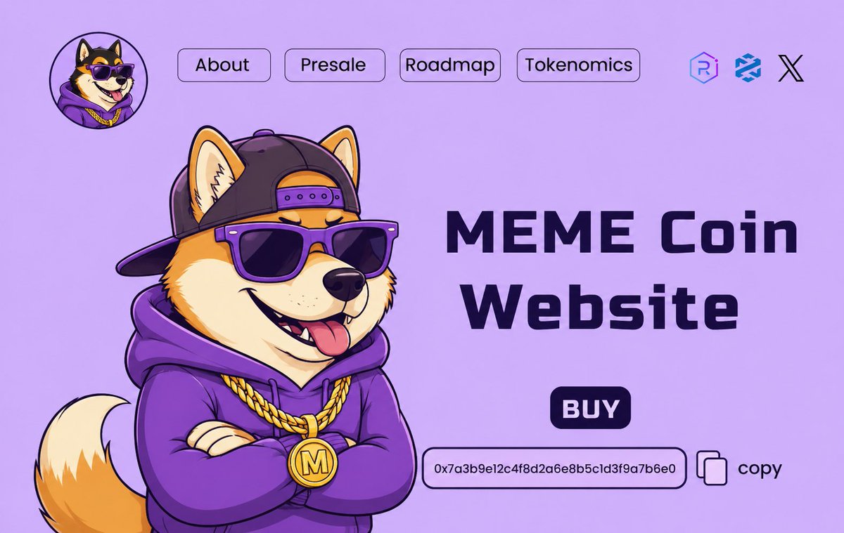 imemify_bot's tweet photo. Tired of ugly meme coin websites?
Yeah… we fixed that.
Build a professional website for your meme coin in minutes — no coding, no stress, just vibes 😎
👉   https://t.co/RcaC0p88RG
💬 Join our Telegram (alpha + updates):
👉   https://t.co/n1rEzoYyJC
#memecoin #imemifybot https://t.co/ZPbPnuNZlD