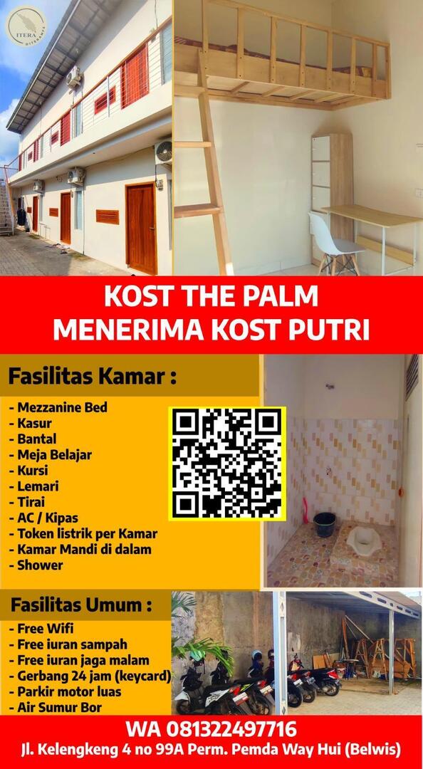 xomsxo08's tweet photo. @iteramfs Yg lagi nyari kost trusted
Ni ada kost yg konsep mezanine bed
Lokasi di kelengkeng 4, pemda
Udah include kasur, bantal, meja belajar+ kursi, ac dan non ac juga ada
Gmaps = Kost itera-the palm

Yg mau tanya2 bisa langsung hubungin nomor yg tertera yaa https://t.co/9yuU7JFijL