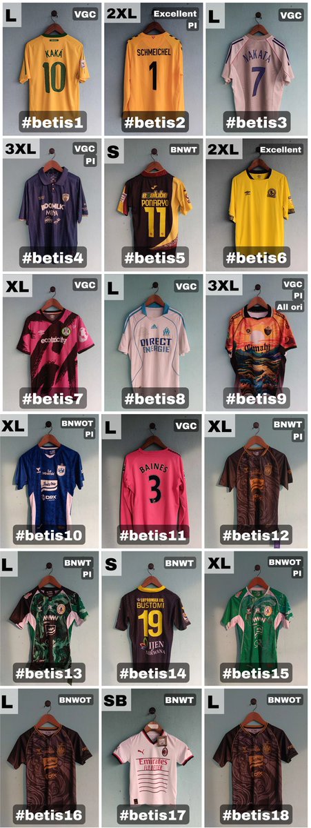 Lelang Jersey #betis tweet media