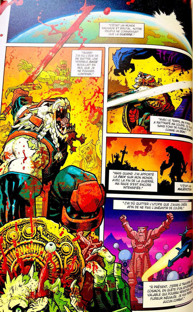 fisto_sr's tweet photo. 📚🌌🪐👽🦁⚔️🩸🚀💥
#WeekendComics en compagnie d’un fauve de combat!
«Battle Beast» (2025)t1de @RobertKirkman , @RyanOttley &amp; Annalisa Leoni chez Delcourt en 2026 pour @ImageComics &amp; @Skybound dans la collection @InvincibleHQ univers . Trad’: @tourriol 
↪️ https://t.co/4TJChr2L44 https://t.co/n1DSLTP0YG