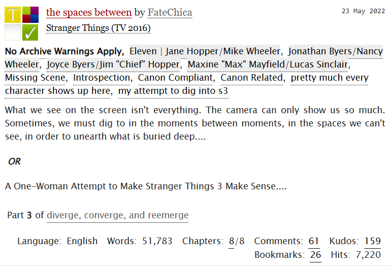 MilevenFics's tweet photo. #MilevenFicRec

the spaces between
by FateChica
https://t.co/BIZfp6Ks7a

#LongFic #MissedScene #HurtComfort #Fluff #Angst https://t.co/XwABrmNODL