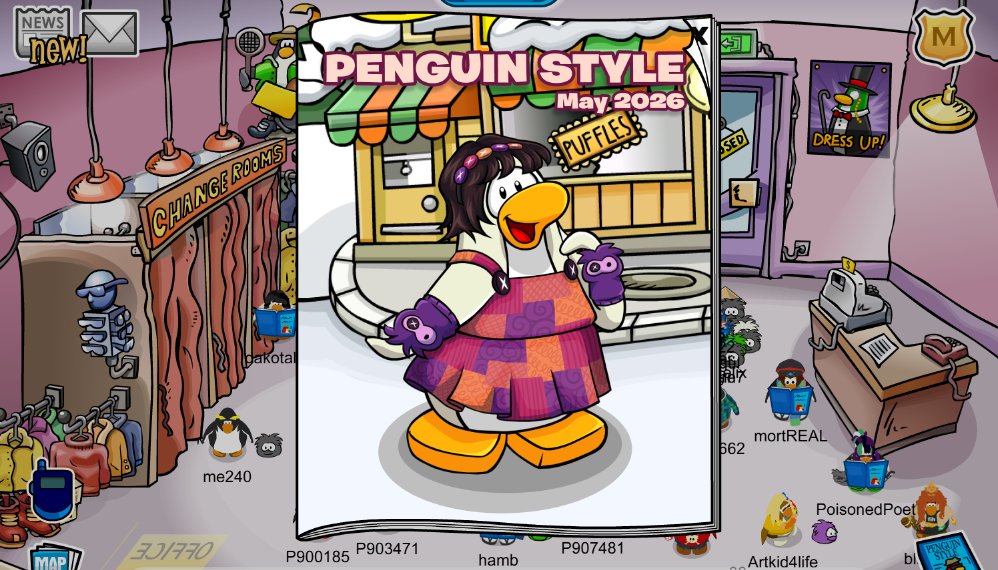 GUltra22's tweet photo. ¡Nuevo vídeo!
SECRETOS del NUEVO CATÁLOGO DE MODA de MAYO 2026 - Club Penguin Journey 🌈✨

➡️ https://t.co/0UbpgjjfHj

#ClubPenguinJourney https://t.co/75rMUHFbWg
