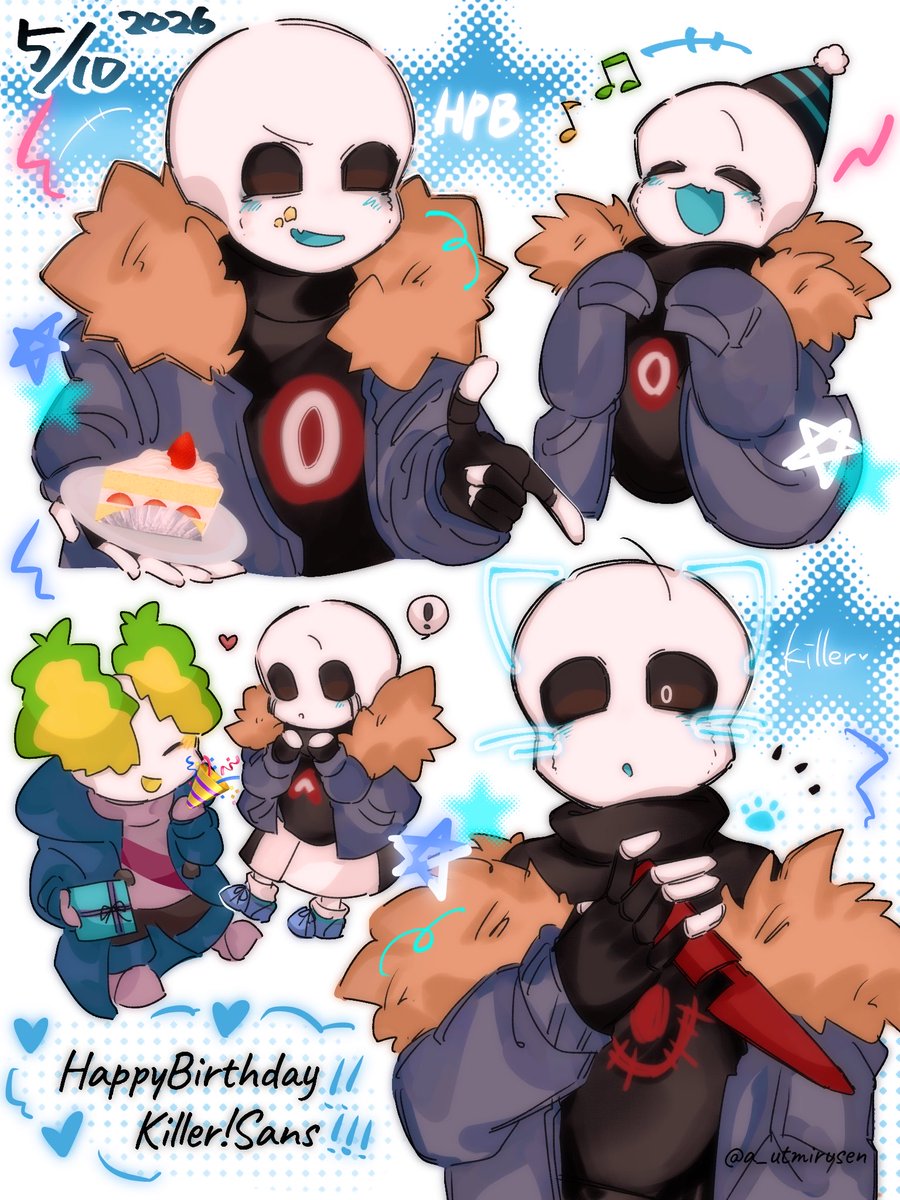 a_utmirusen's tweet photo. #5月10日はkillersansの誕生日 
❤︎ 𝐇𝐀𝐏𝐏𝐘 𝐁𝐈𝐑𝐓𝐇𝐃𝐀𝐘 ❤︎🎂🎉 https://t.co/HPhGZqIWjf