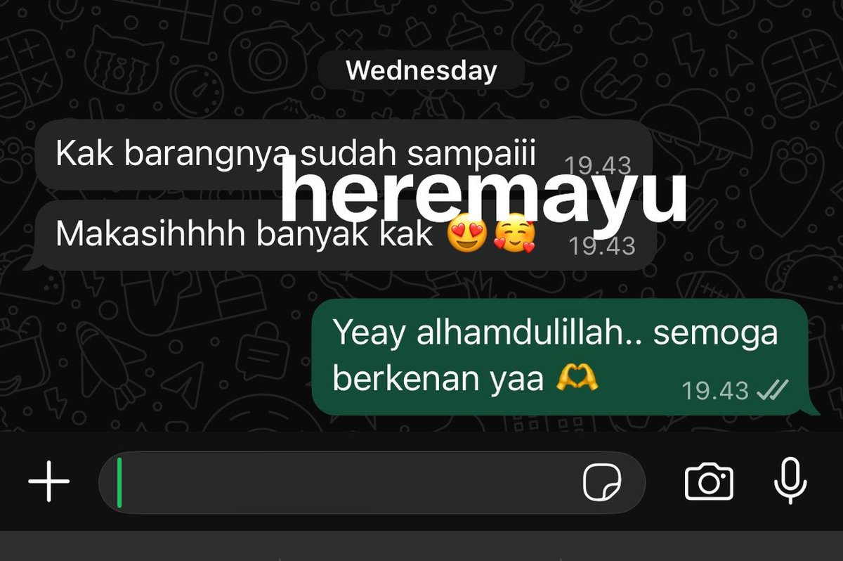 heremayu's tweet photo. Cust Testimoni ✨ https://t.co/u0m8Agx6nc