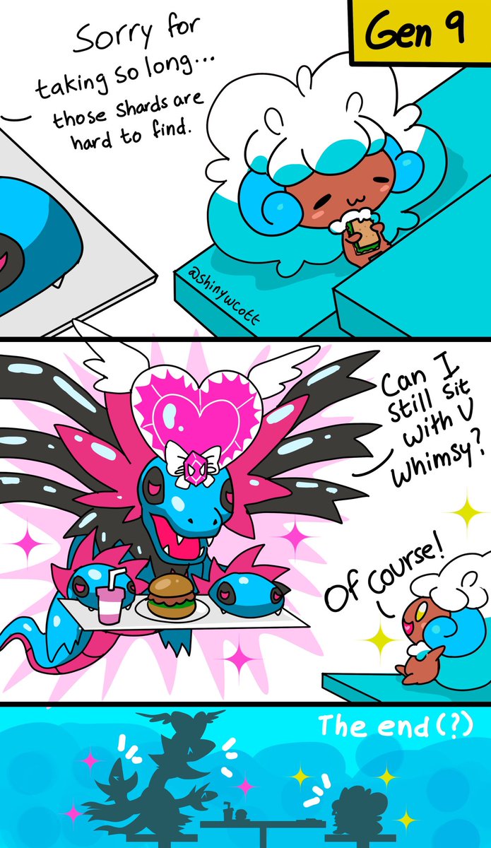 Shinywcott's tweet photo. Hewwoo ✨✨✨
Fwendship restored.

//Btw I want a #VGenCode pls (:
I'm planning on selling stickers soon
Would u guys be interested? https://t.co/5N3HfkdXsE